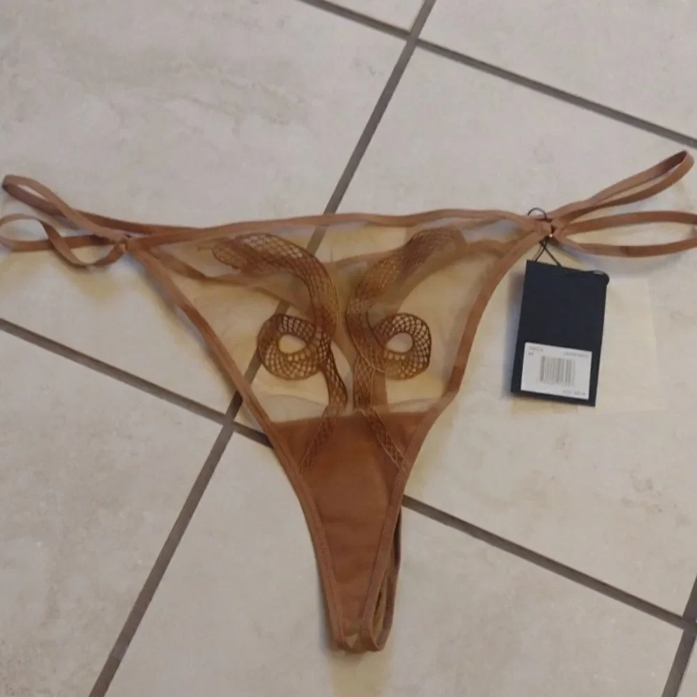 NWT Rare Thistle and Spire Medusa Thong Liquid Gold size 2X